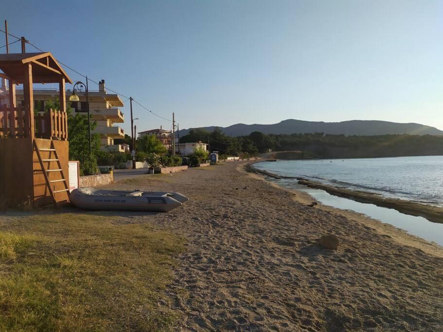Modern Studio Next To The Sea! Pórto Ráfti エクステリア 写真